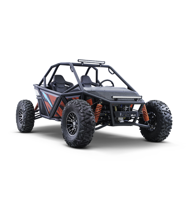 T9 electric buggy, two-seat electric off-road kart listed by Kuke Sports